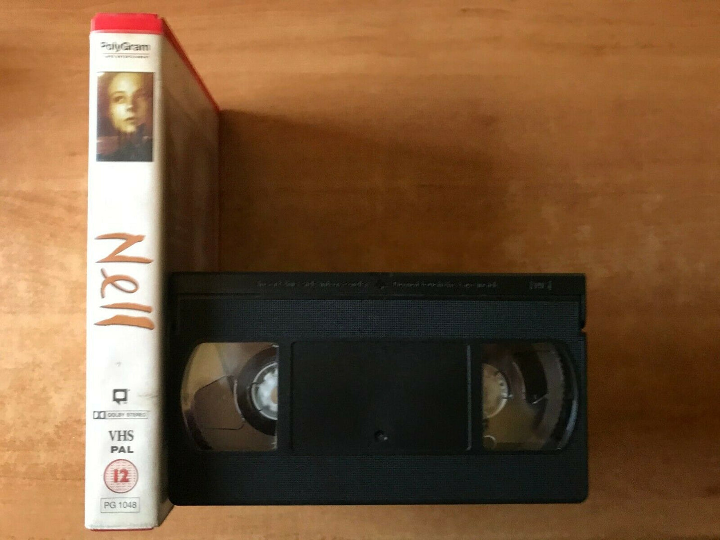 Nell (1994): Drama [Large Box] Rental - Jodie Foster / Liam Neeson - Pal VHS-