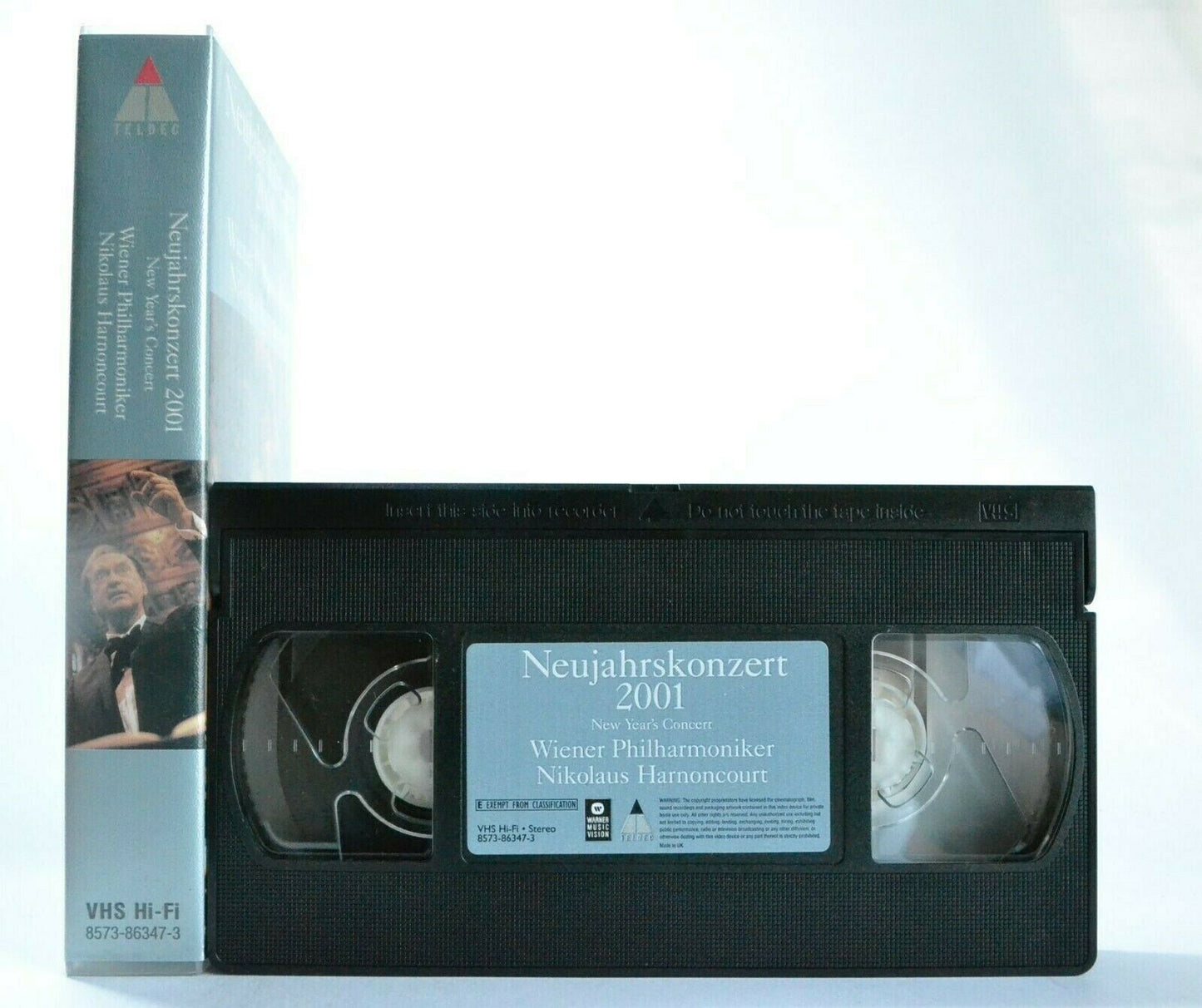 Neujahrskonzert 2001: New Year's Concert - Live Vienna - Classic Music - Pal VHS-