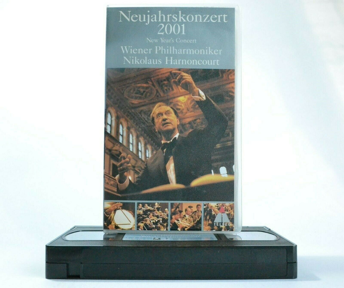 Neujahrskonzert 2001: New Year's Concert - Live Vienna - Classic Music - Pal VHS-