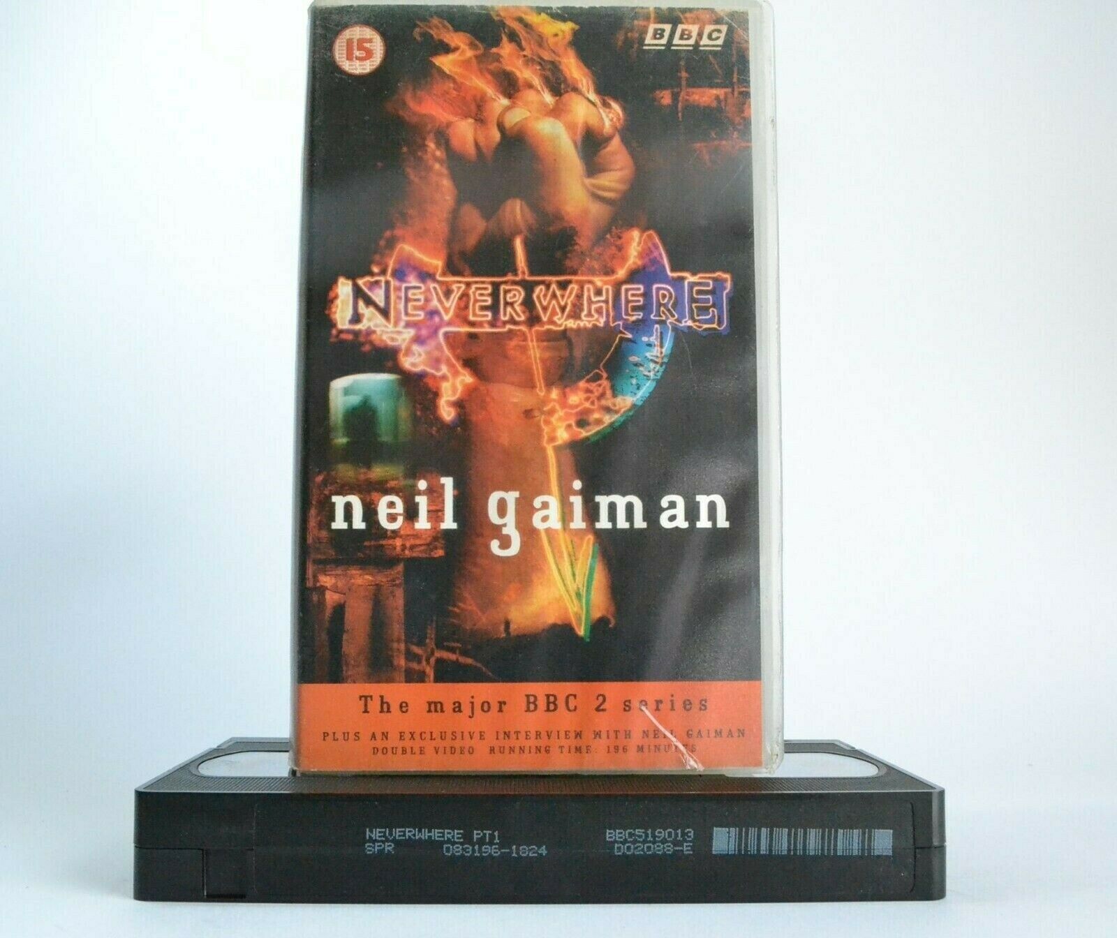 Neverwhere: By Neil Gaiman - Urban Fantasy - (1996) BBC Two Series - Pal VHS-