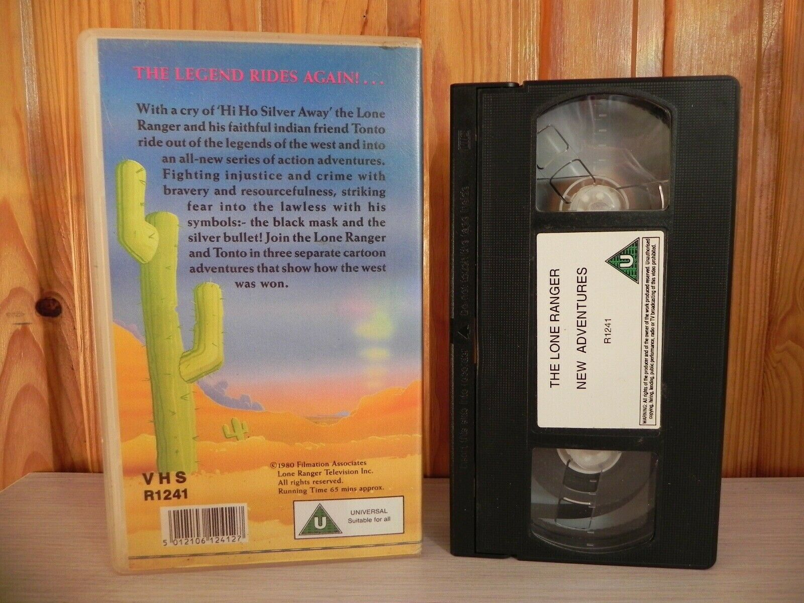 New Adventures Of The Lone Ranger: The Runaway - (1980) TV Series - VHS-