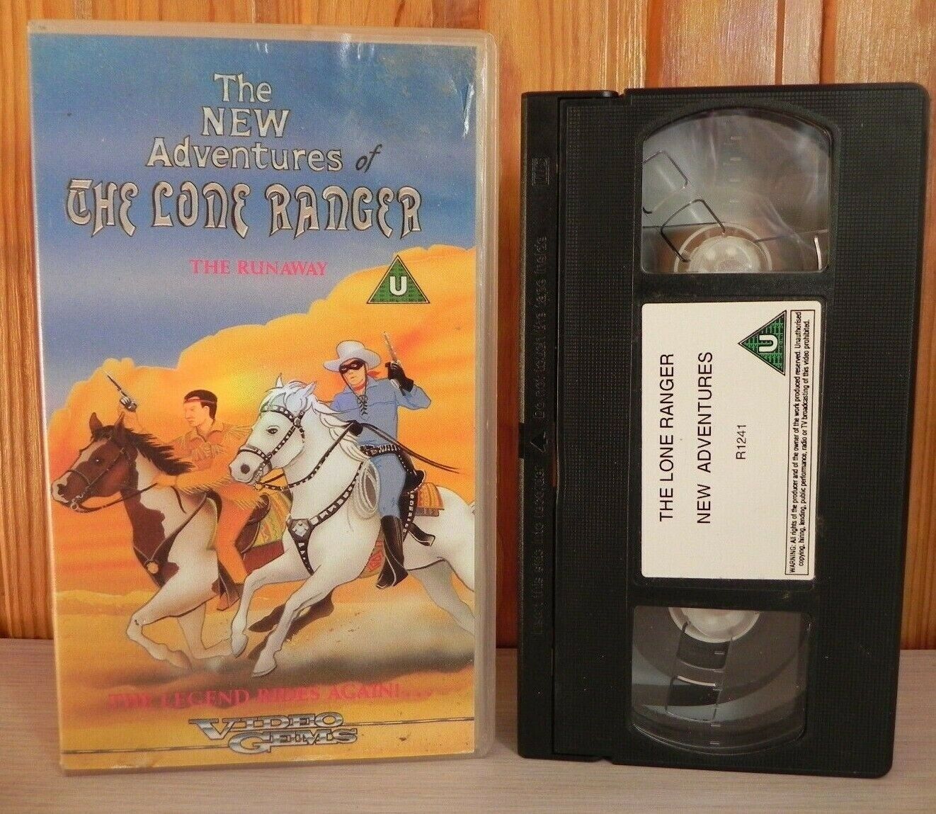 New Adventures Of The Lone Ranger: The Runaway - (1980) TV Series - VHS-