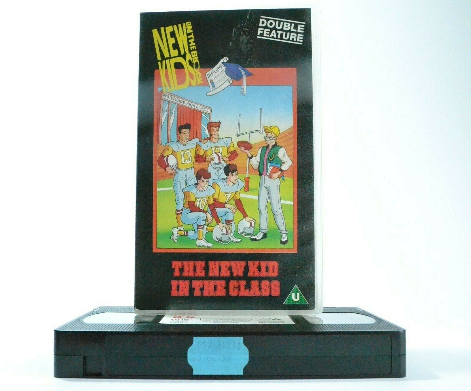 New Kids On The Block: The New Kid In The Class - Animated - Children's - VHS-