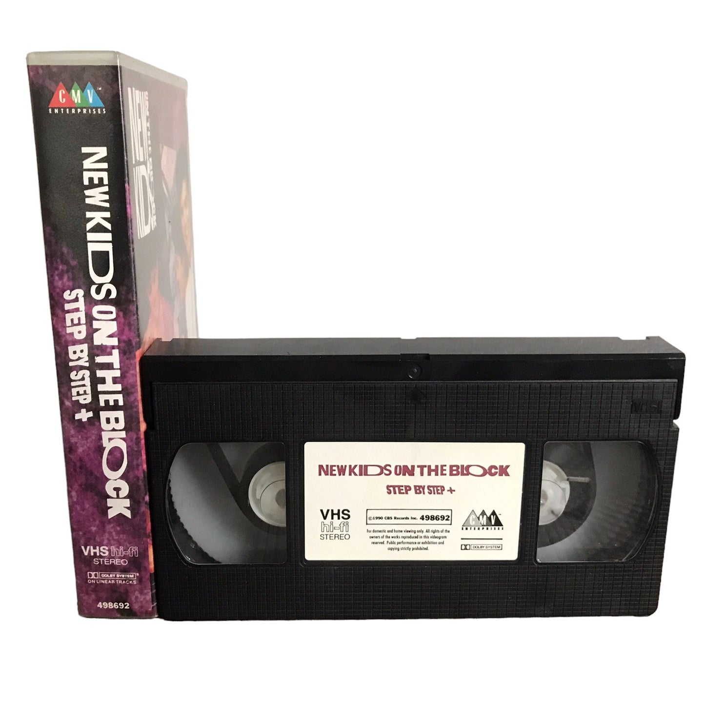 New Kids on the Block: Step By Step - Joey McIntyre - CMV Enterprises - Music - Pal - VHS-