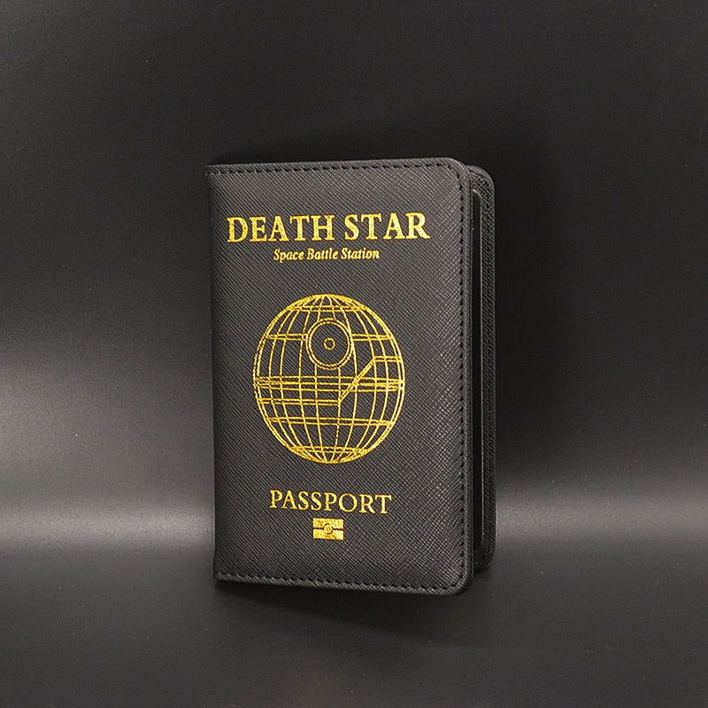 New Logo Passport Cover Men Travel Wallet Passport Holder Document Organizer Movie Story Design Star Covers for Passports-