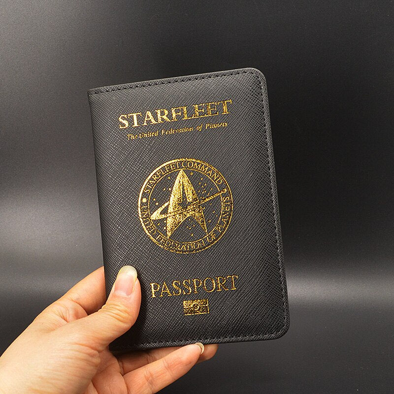 New Logo Passport Cover Men Travel Wallet Passport Holder Document Organizer Movie Story Design Star Covers for Passports-