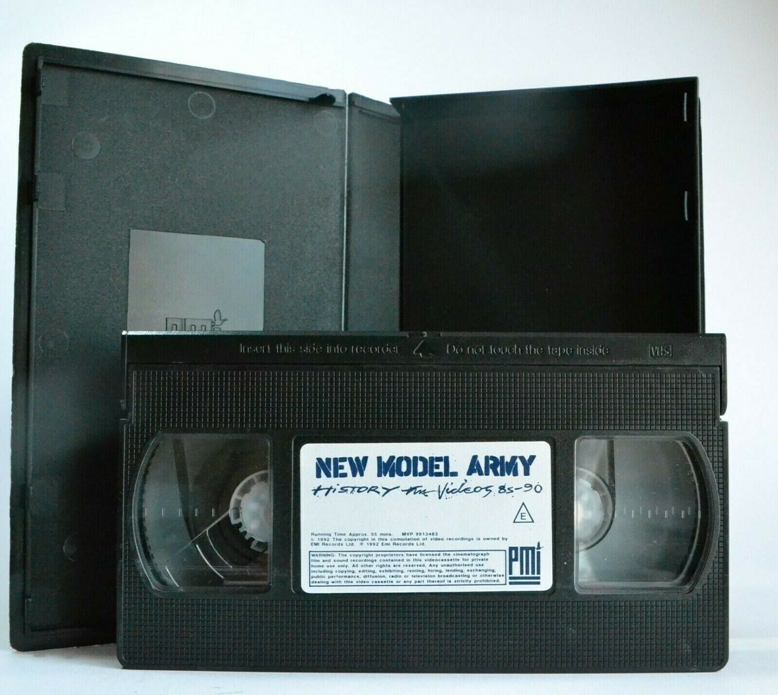 New Model Army: History (The Videos 85-90) - Independent Music - Rock - Pal VHS-