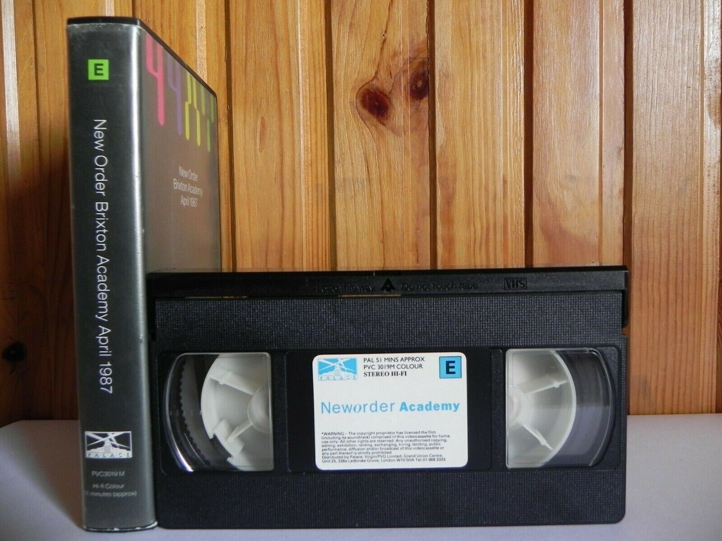 New Order - Brixton Academy - April 1987 - Live - Concert - Music - Pal VHS-