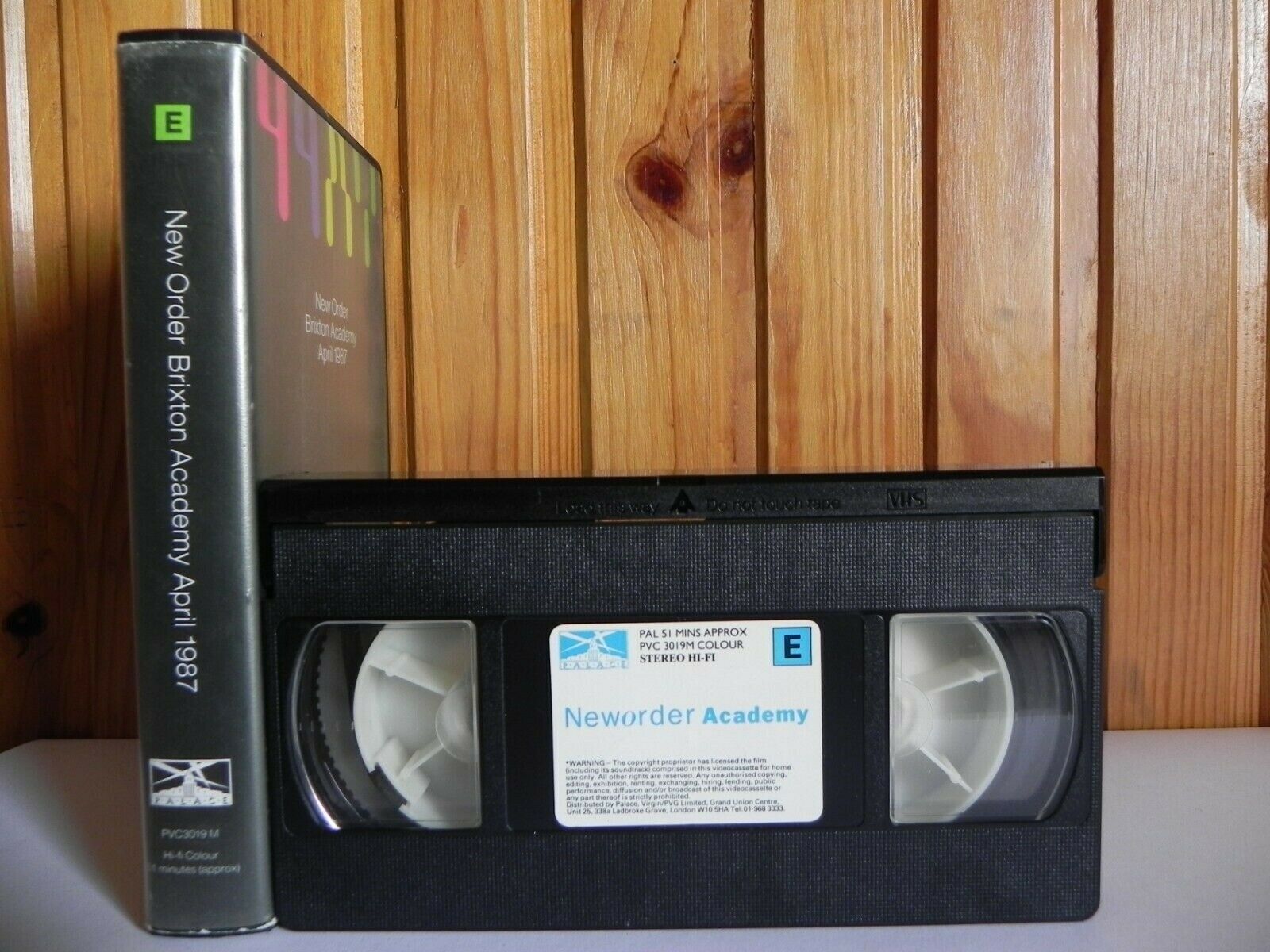 New Order - Brixton Academy - April 1987 - Live - Concert - Music - Pal VHS-