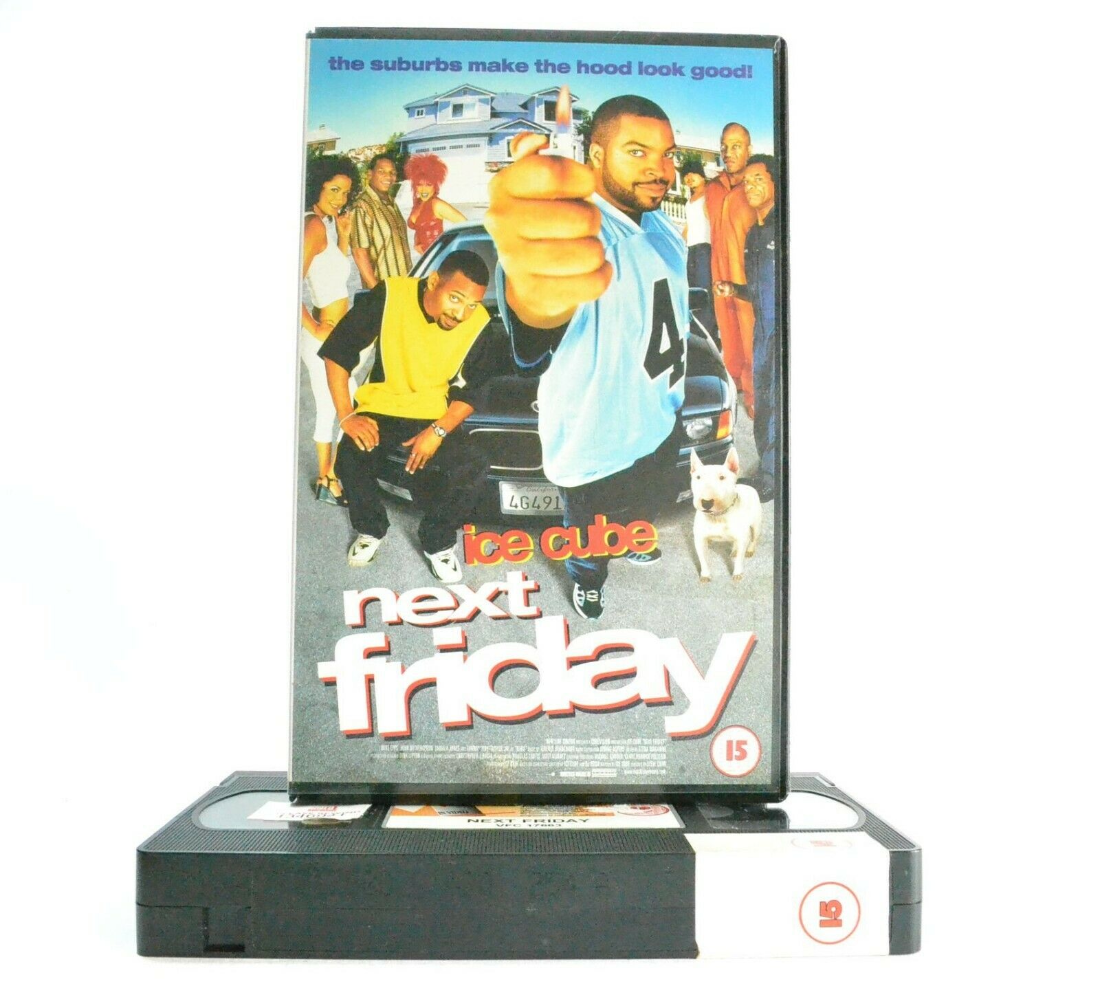 Next Friday: Stoner Comedy - Large Box - Ex-Rental - Ice Cube/M.Epps - Pal VHS-