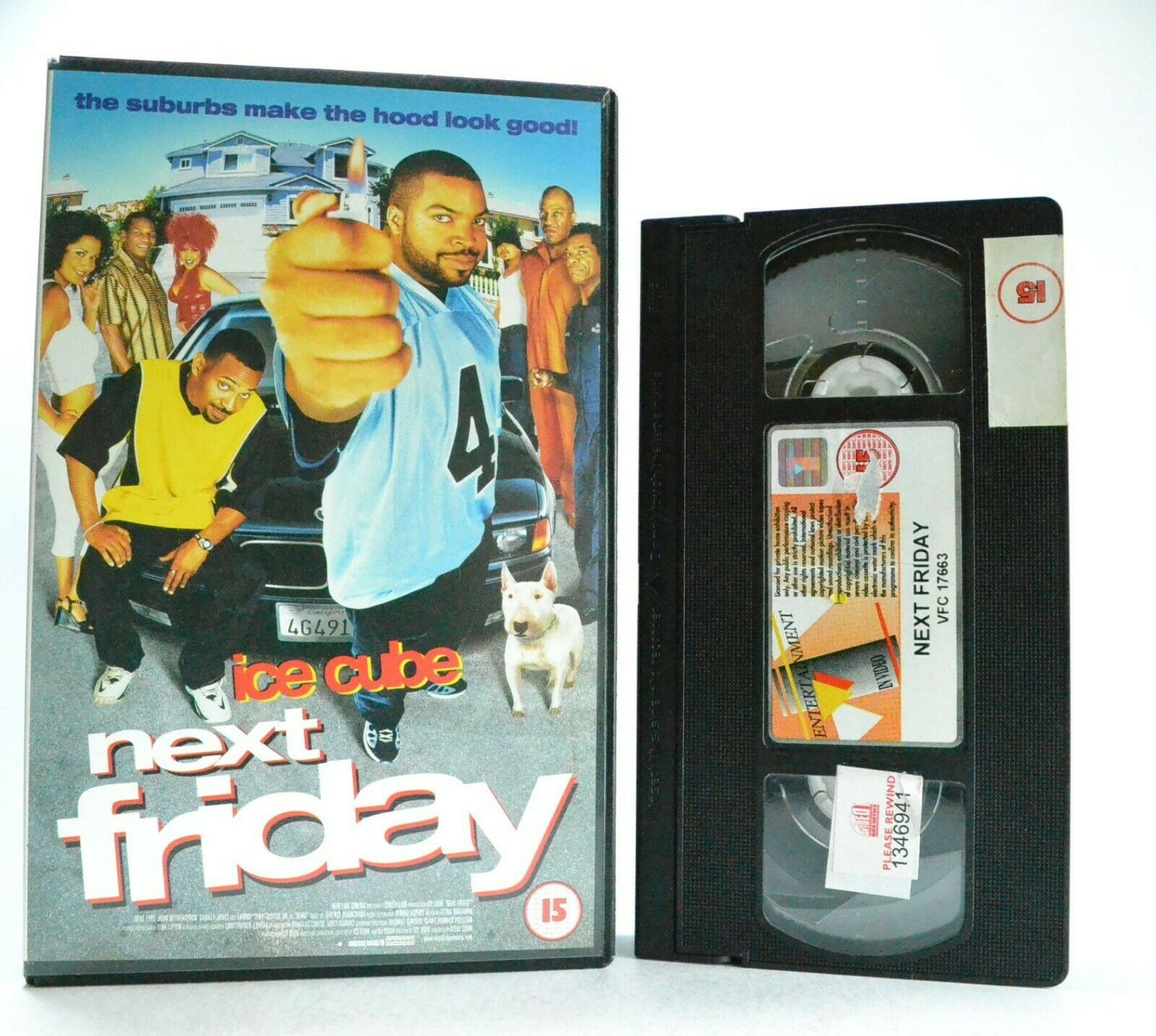 Next Friday: Stoner Comedy - Large Box - Ex-Rental - Ice Cube/M.Epps - Pal VHS-