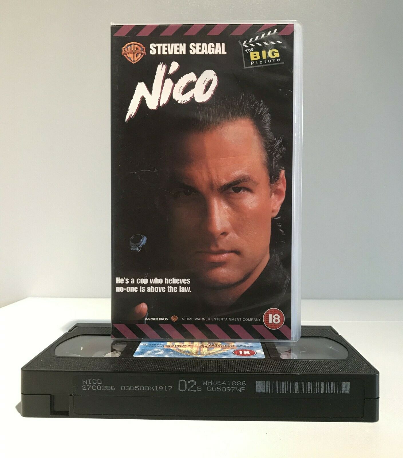 Nico (Above the Law): (1988) Action/Martial Arts - S.Seagal/S.Stone - Pal VHS-