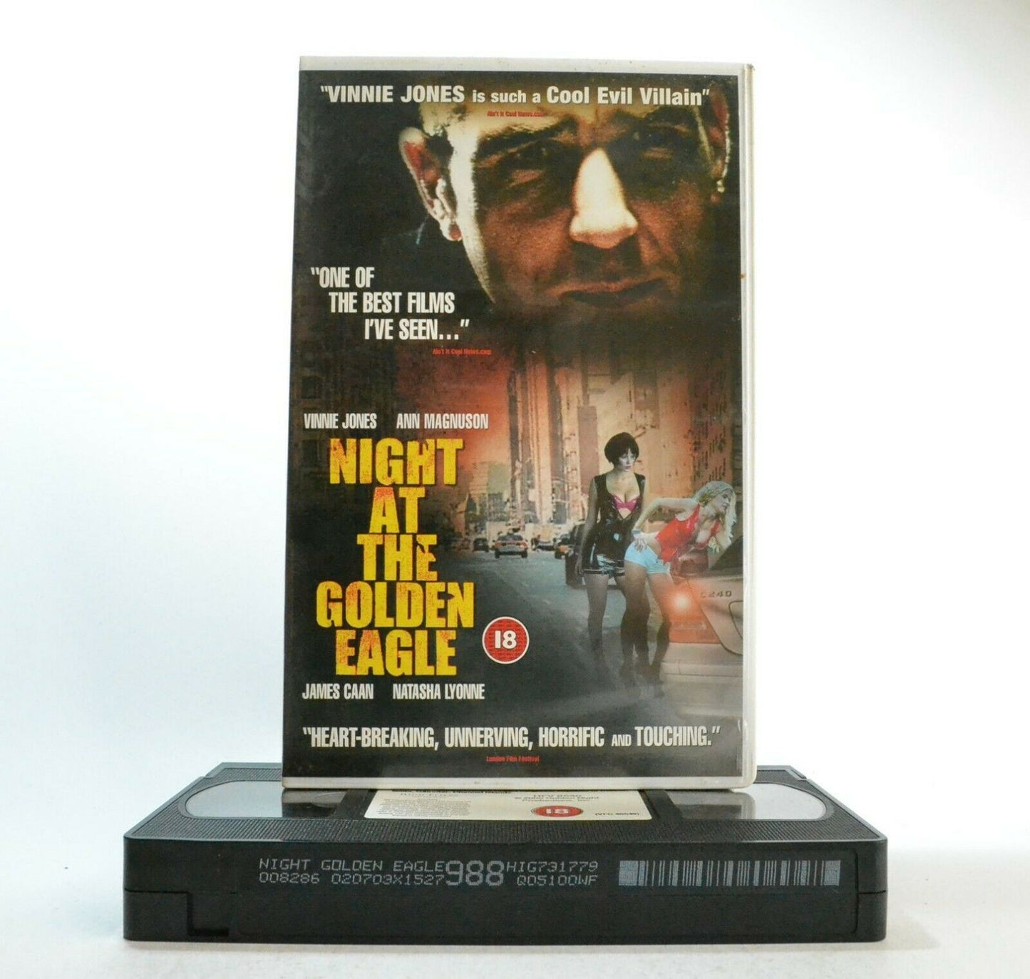 Night At The Golden Eagle: Crime Drama (2001) - Large Box - Vinnie Jones - VHS-