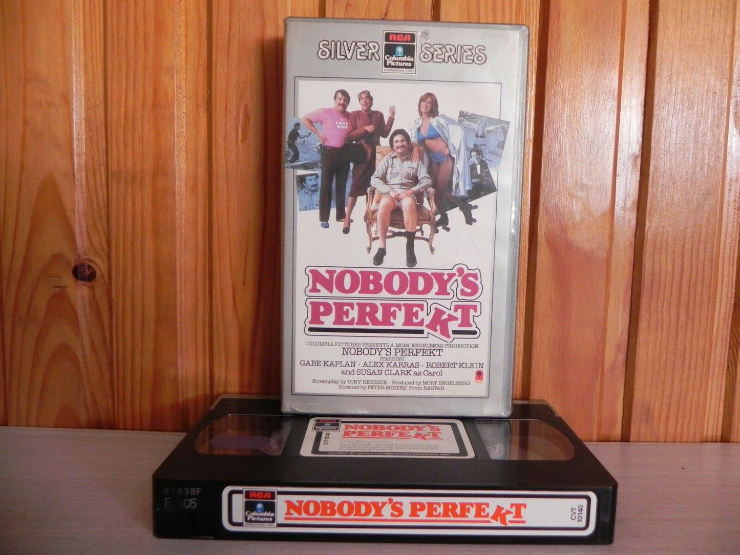 Nobody's Perfekt - Gabe Kaplin - RCA Silver Series - 1981 Comedy - Pre Cert VHS-