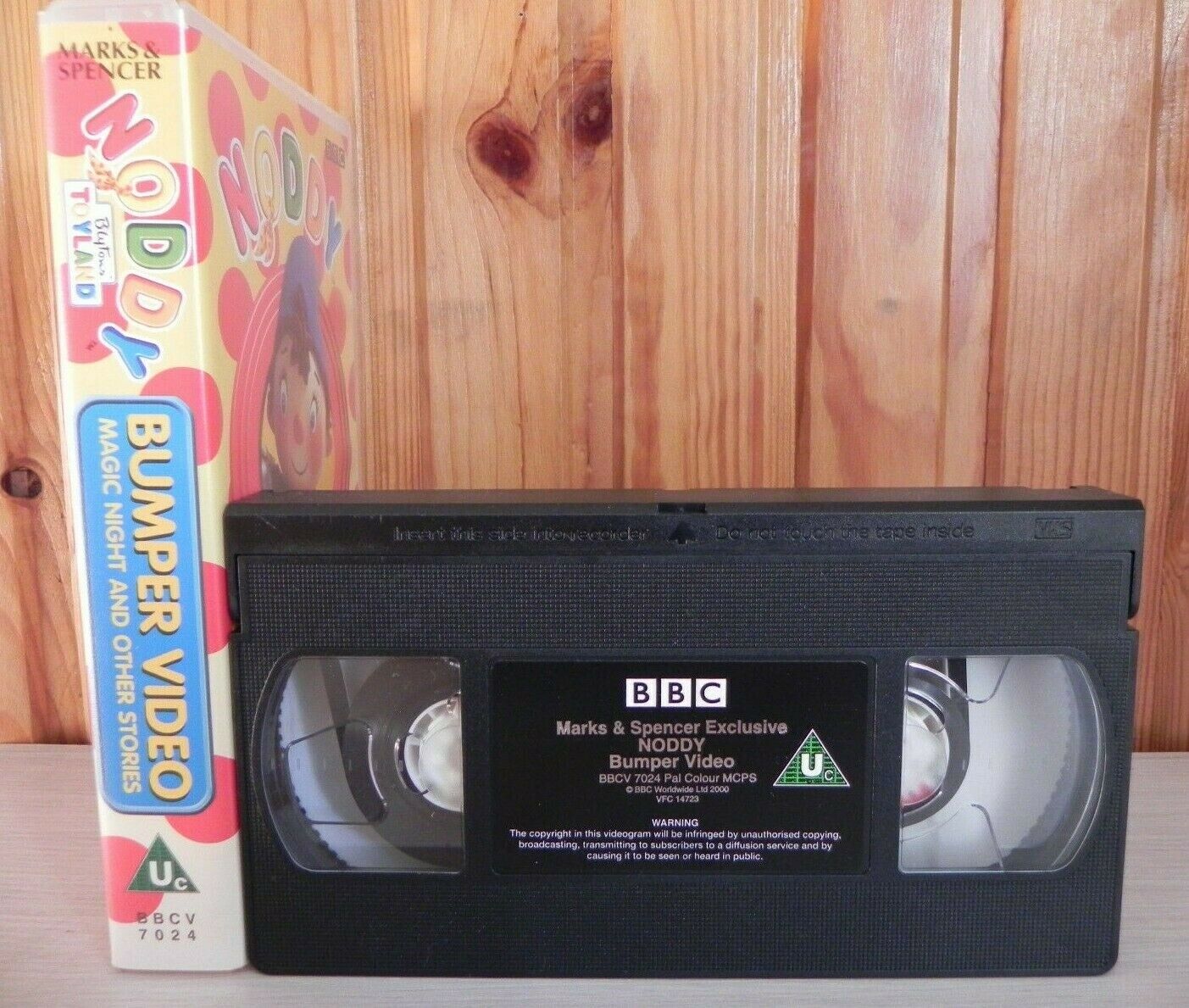 Noddy: Magic Night - Bumper Video - BBC Children's Series - Educational - Pal VHS-