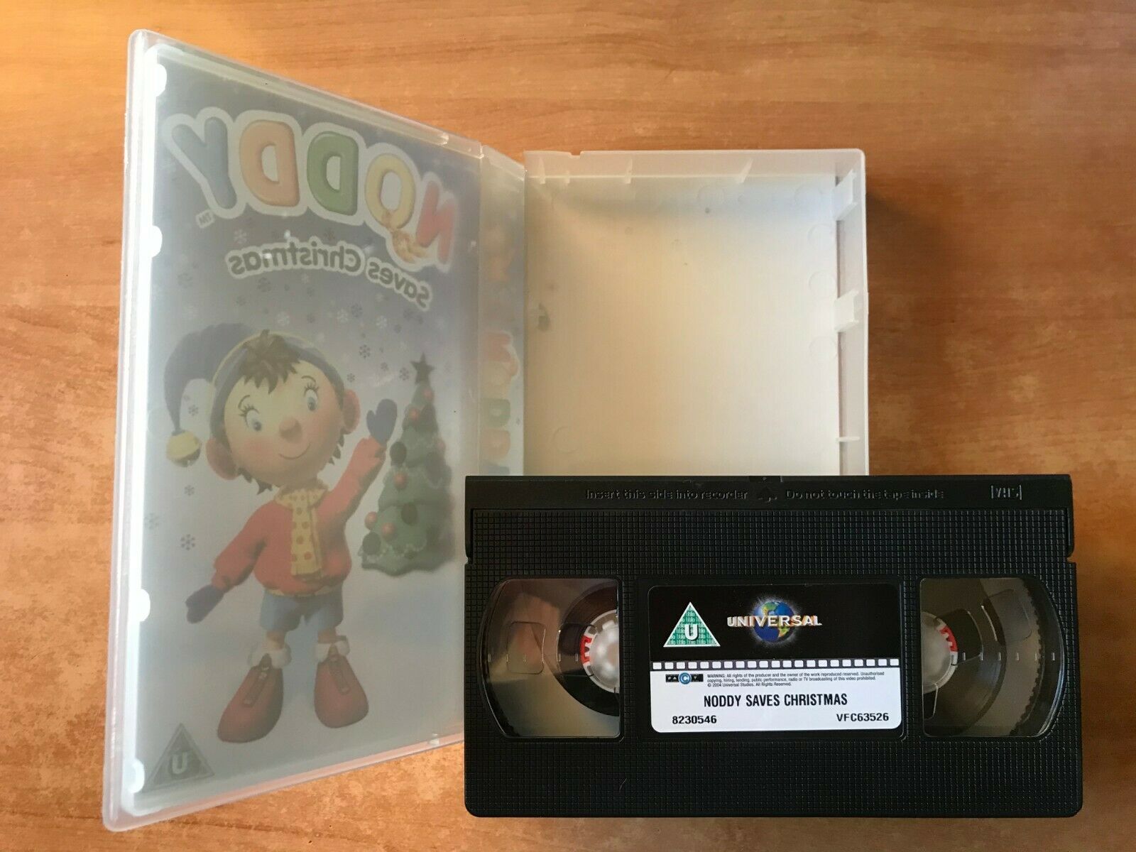 Noddy Saves Christmas - Holiday Special - Singalong Songs - Children's - Pal VHS-