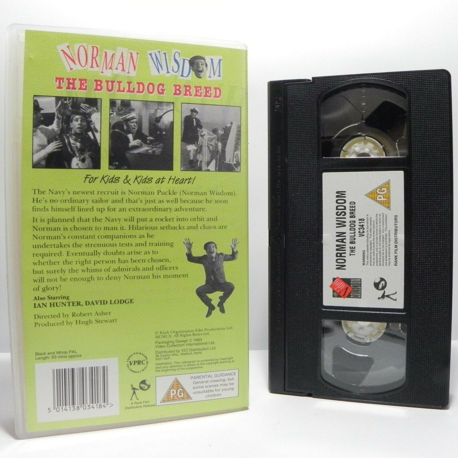 Norman Wisdom: The Bulldog Breed - Adventures - I.Hunter/D.Lodge - Pal VHS-