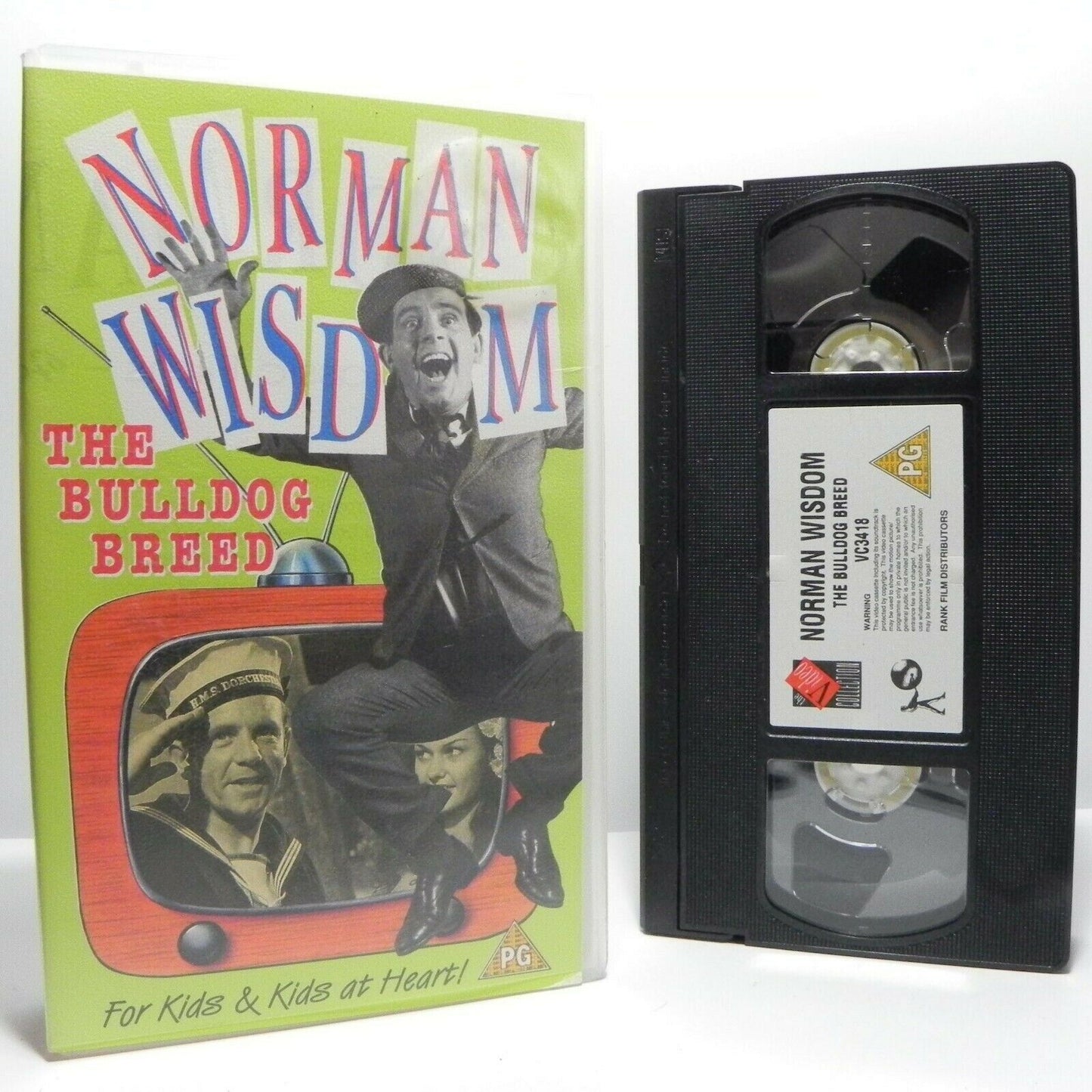 Norman Wisdom: The Bulldog Breed - Adventures - I.Hunter/D.Lodge - Pal VHS-