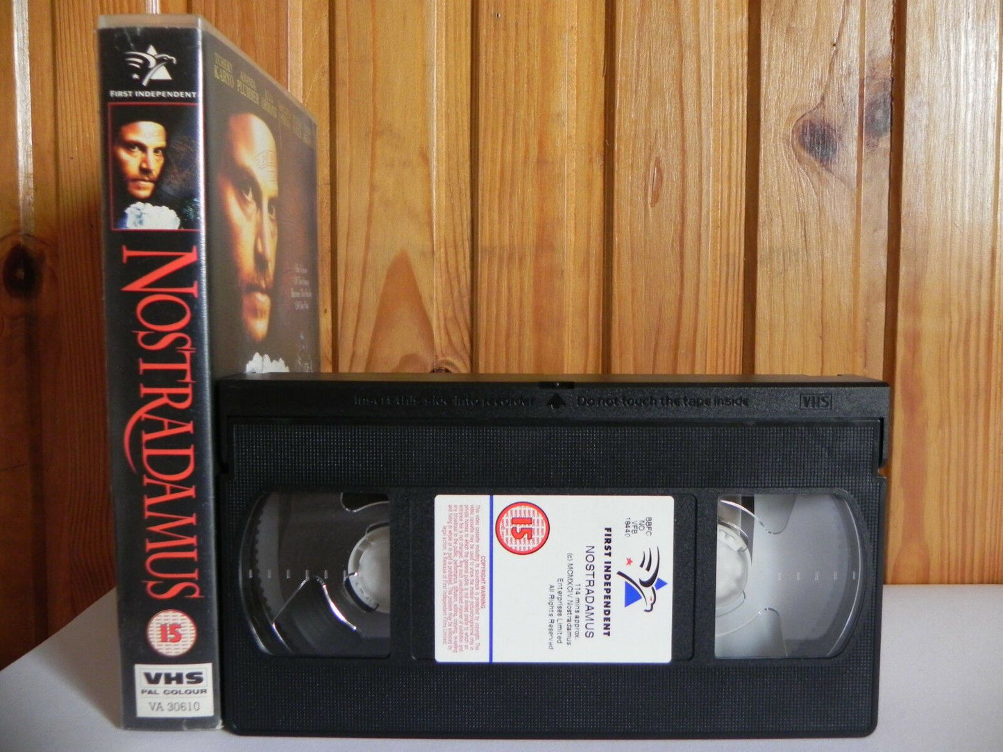 Nostradamus - First Independent - Drama - Julia Ormond - Rutger Hauer - Pal VHS-