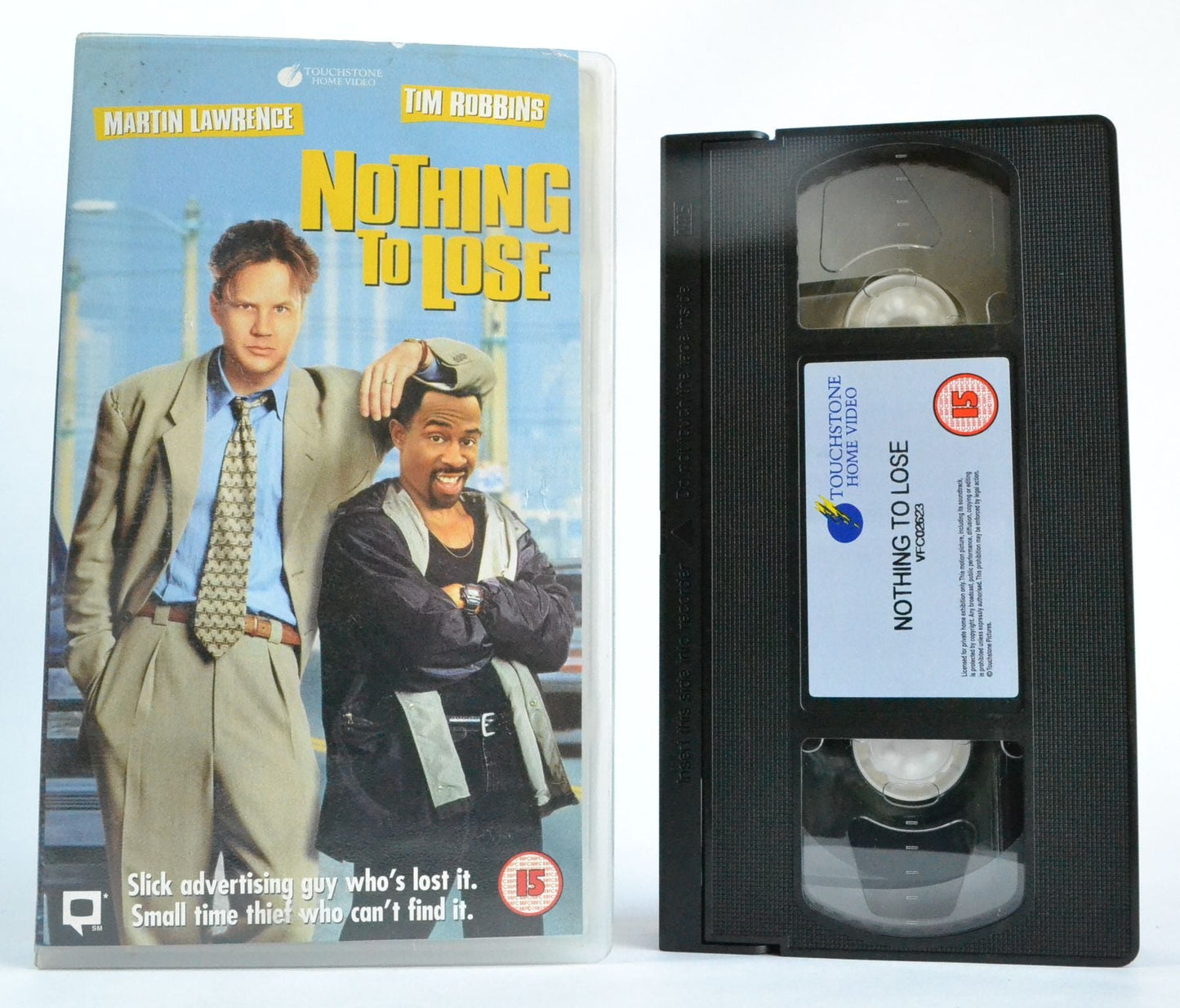 Nothing To Lose: Martin Lawrence & Tim Robbins (Buddy-Comedy-Max-Out) VHS-