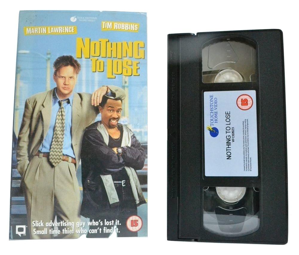 Nothing To Lose: Martin Lawrence & Tim Robbins (Buddy-Comedy-Max-Out) VHS-