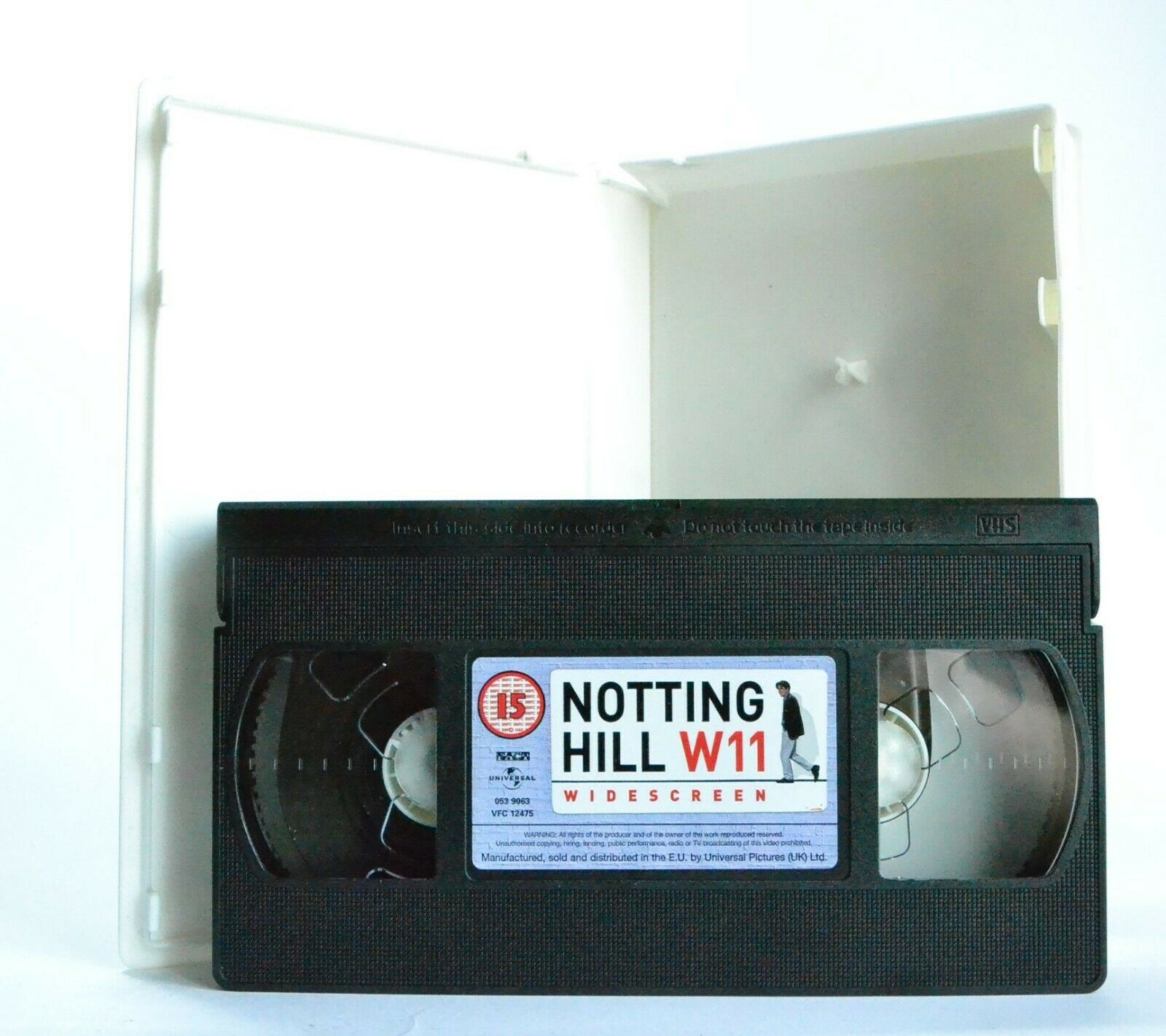 Notting Hill: Julia Roberts/Hugh Grant - Widescreen - Romantic Comedy - Pal VHS-