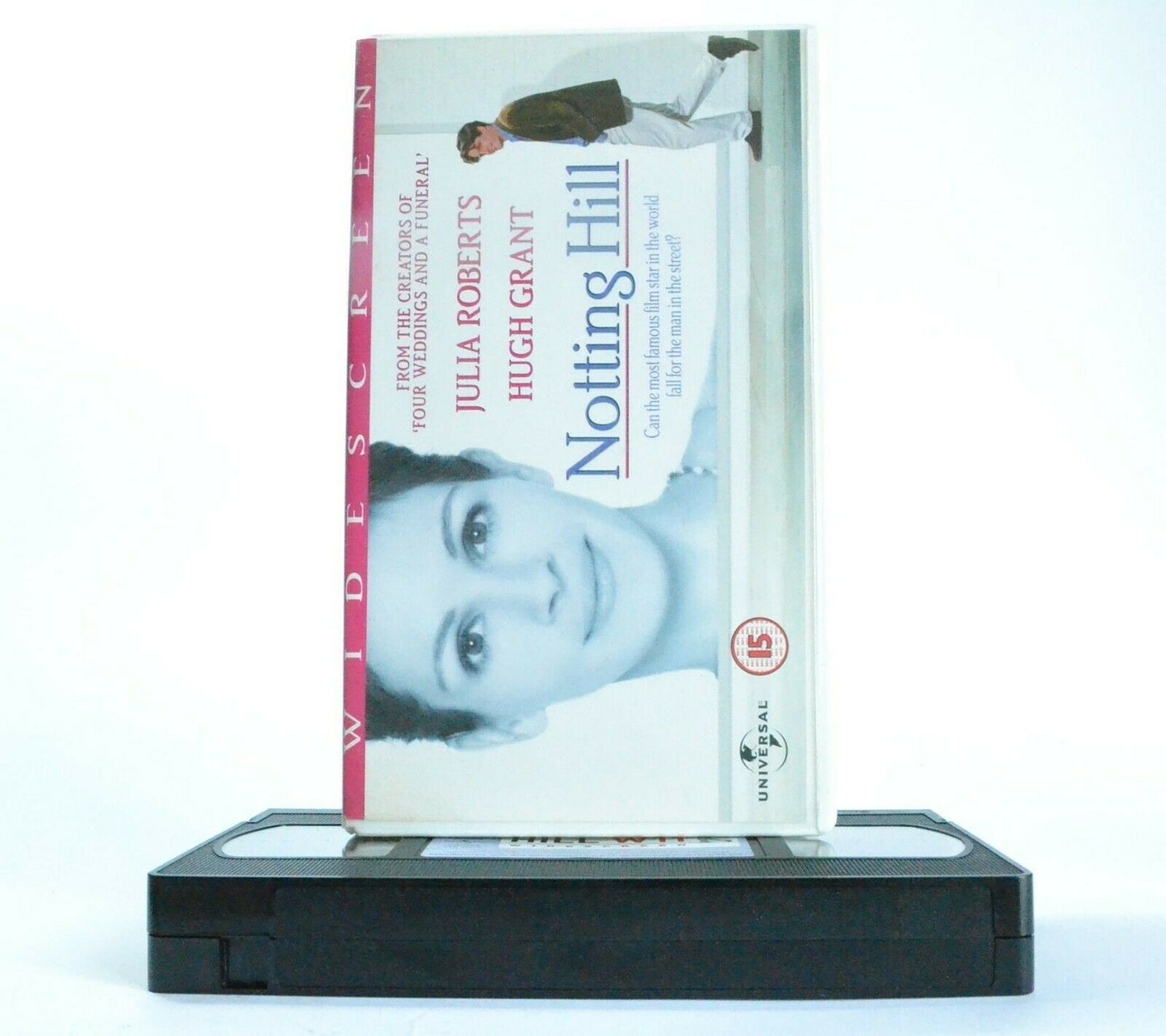 Notting Hill: Julia Roberts/Hugh Grant - Widescreen - Romantic Comedy - Pal VHS-