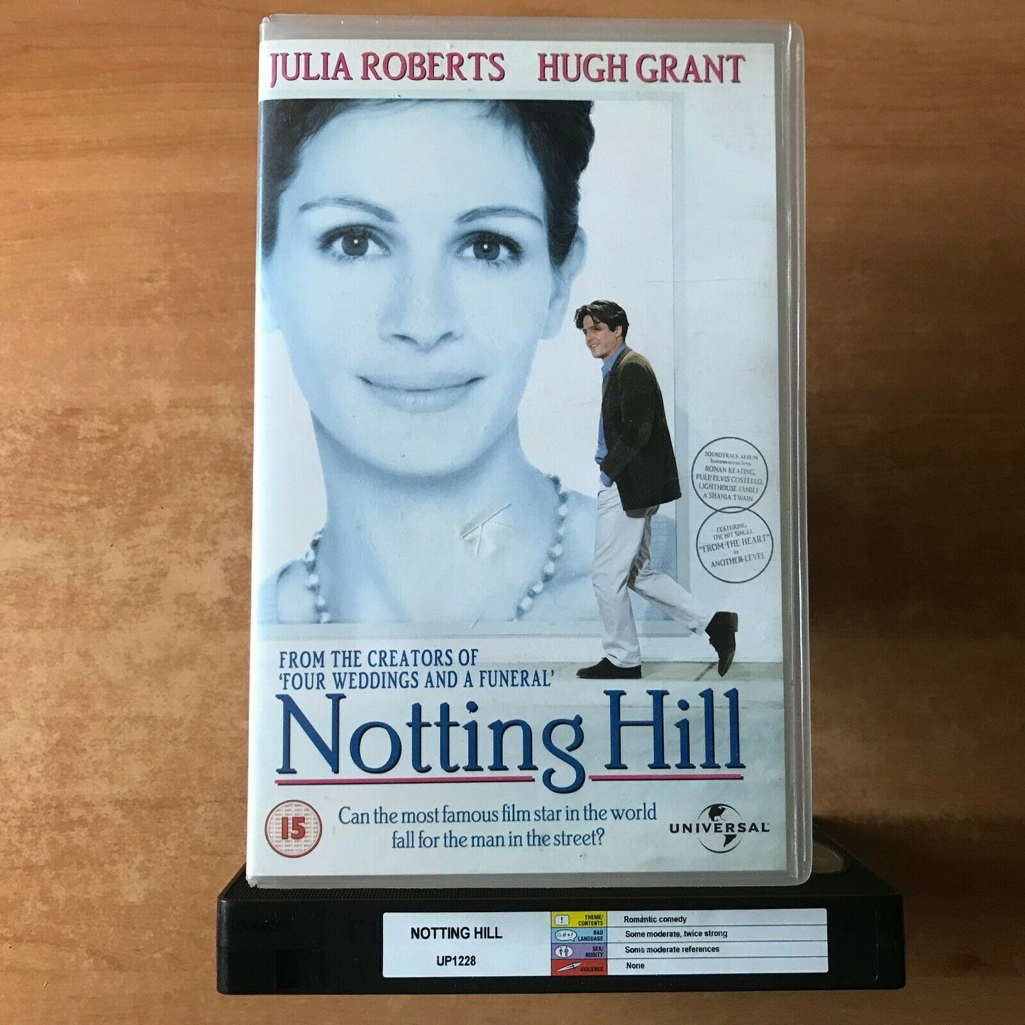 Notting Hill: Romantic Comedy [Big Box] Rental; Julia Roberts / Hugh Grant - VHS-