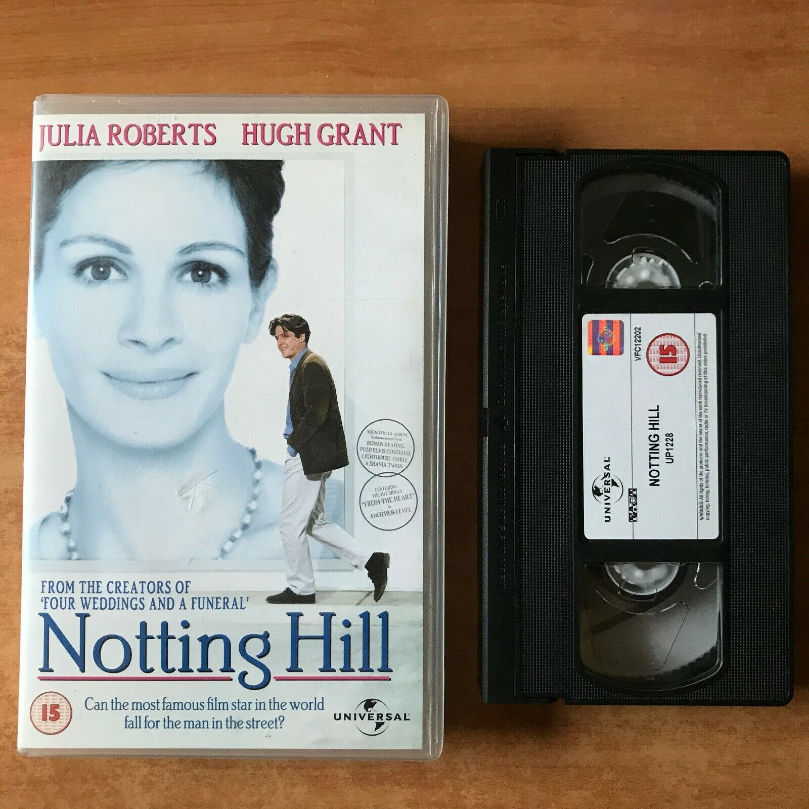 Notting Hill: Romantic Comedy [Big Box] Rental; Julia Roberts / Hugh Grant - VHS-