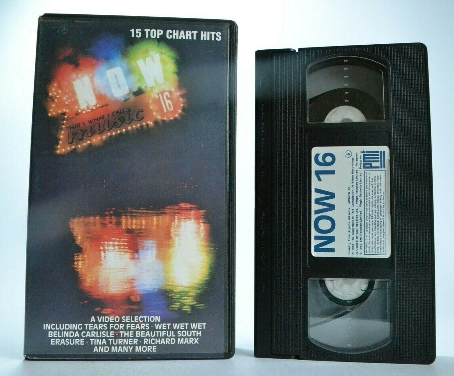 Now, That's I Call Music 16: Curiosity Killed The Cat - Tears For Fears - VHS-