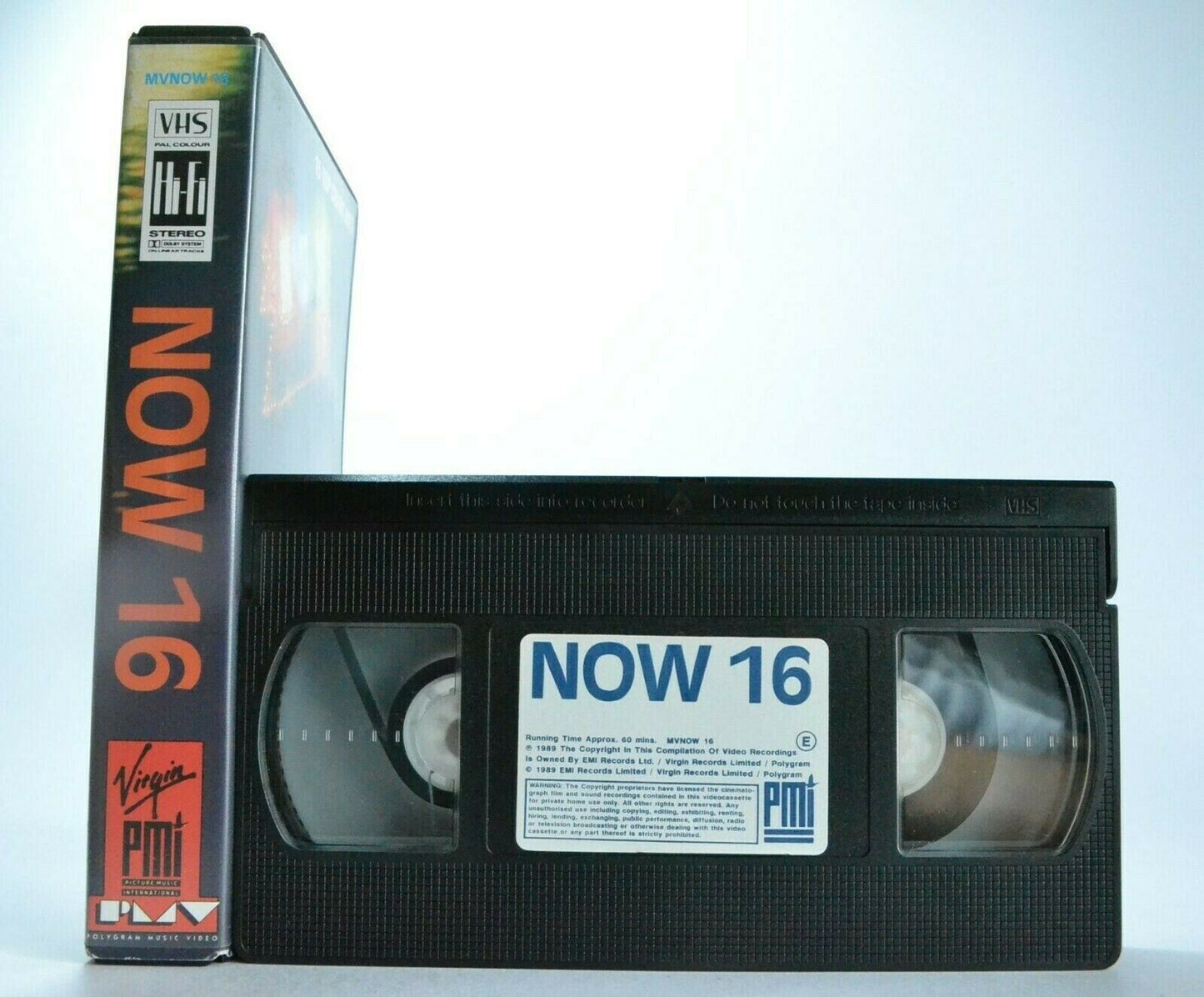 Now, That's I Call Music 16: Curiosity Killed The Cat - Tears For Fears - VHS-