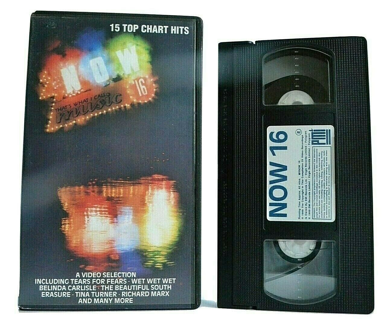 Now, That's I Call Music 16: Curiosity Killed The Cat - Tears For Fears - VHS-