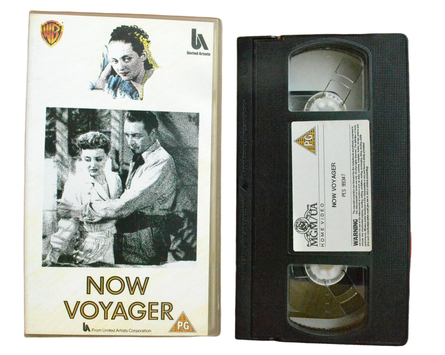 Now Voyager - Bette Davis - Warner Home Video - Vintage - Pal VHS-