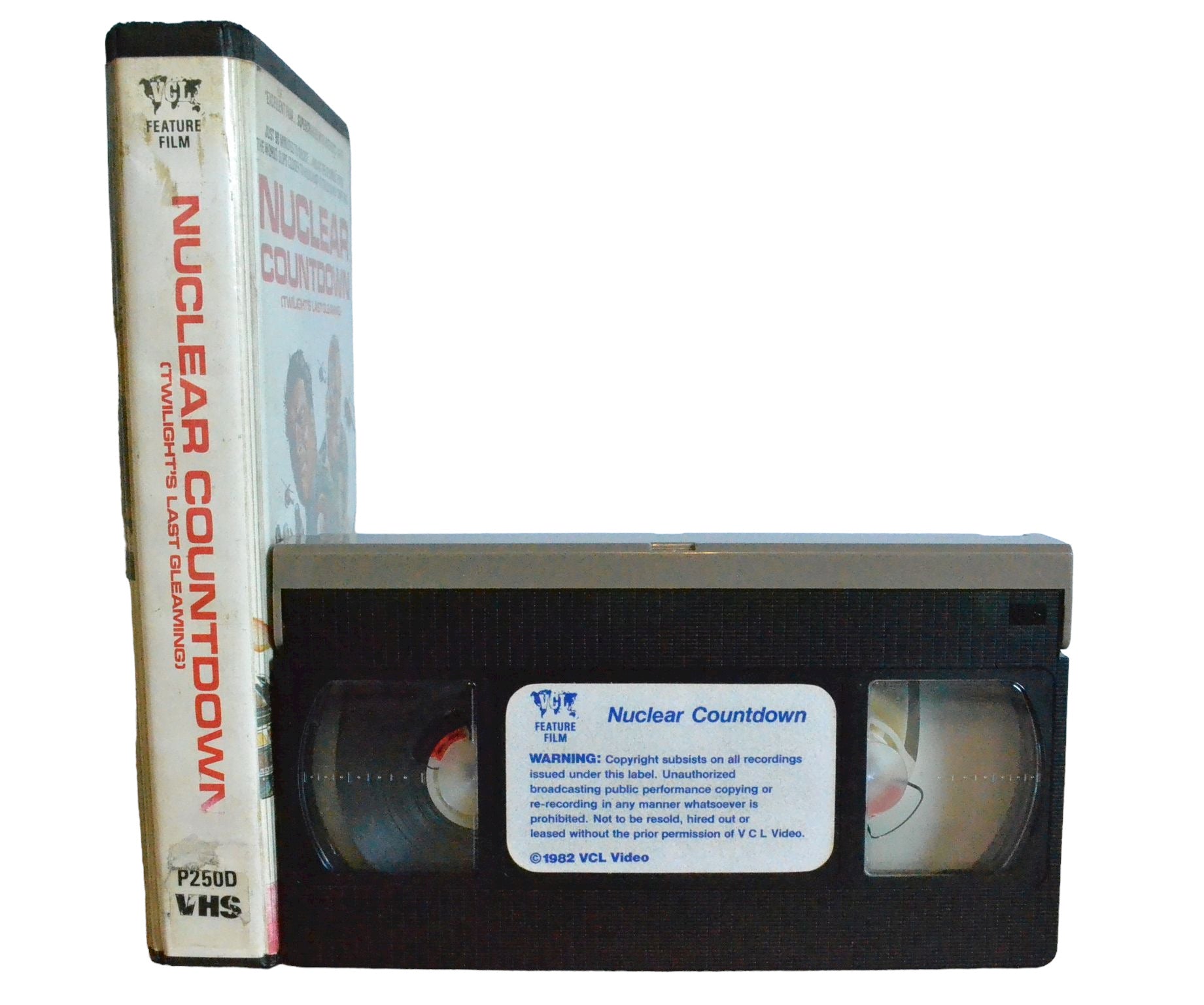 Nuclear Countdown - Burt Lancaster - VCI - Large Box - PAL - VHS-