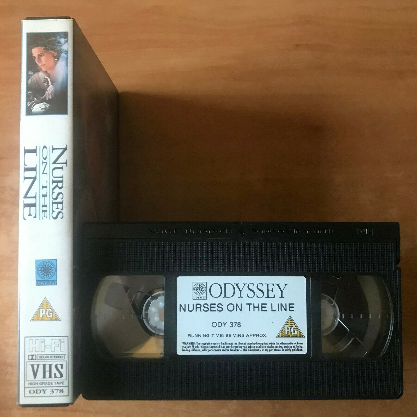 Nurses On The Line (1993); [Odyssey] Drama - Large Box - Robert Loggia - Pal VHS-