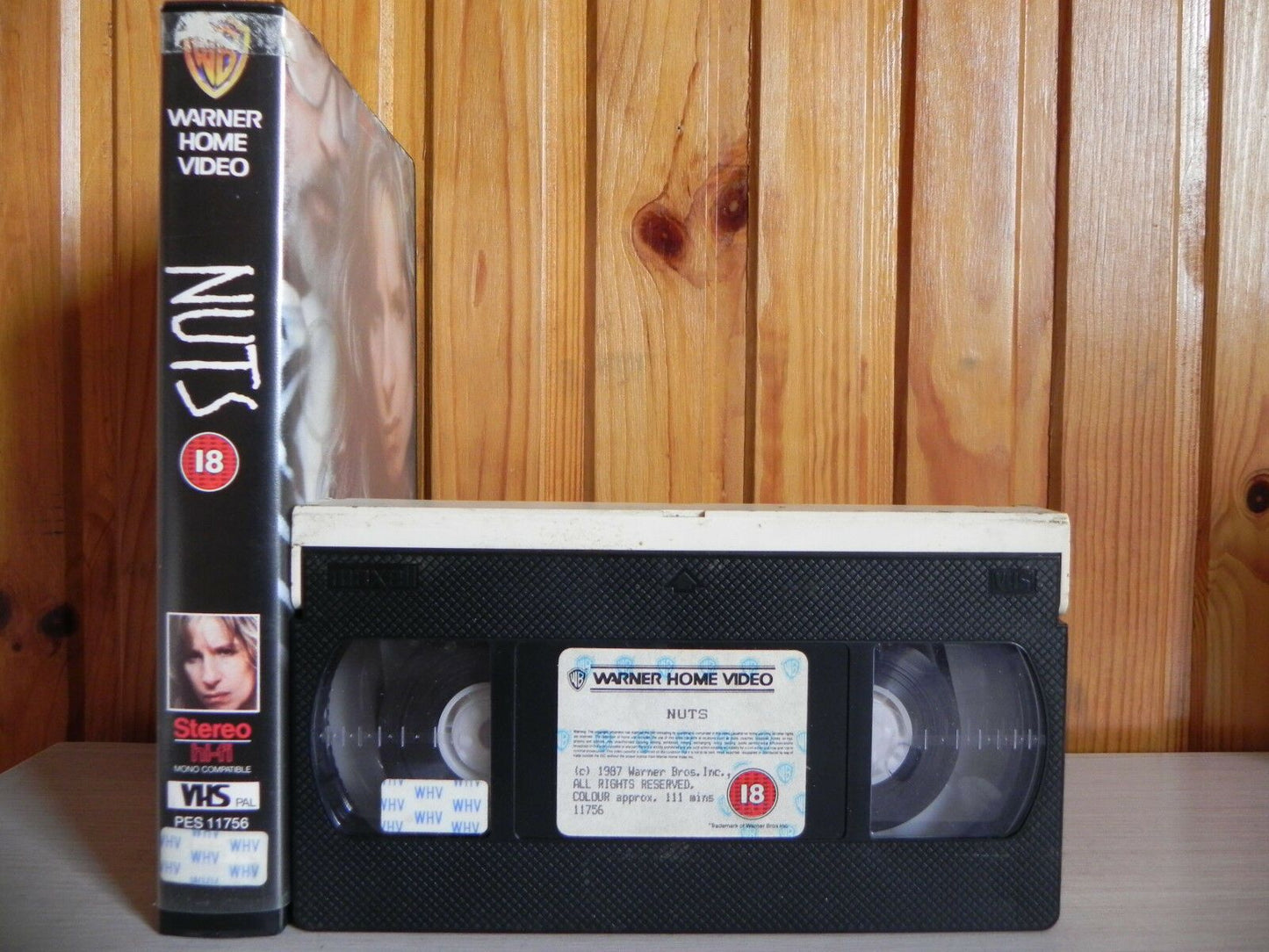 Nuts - Warner Home Video - Cert (18) - Barbra Streisand - Richard Dreyfuss - VHS-