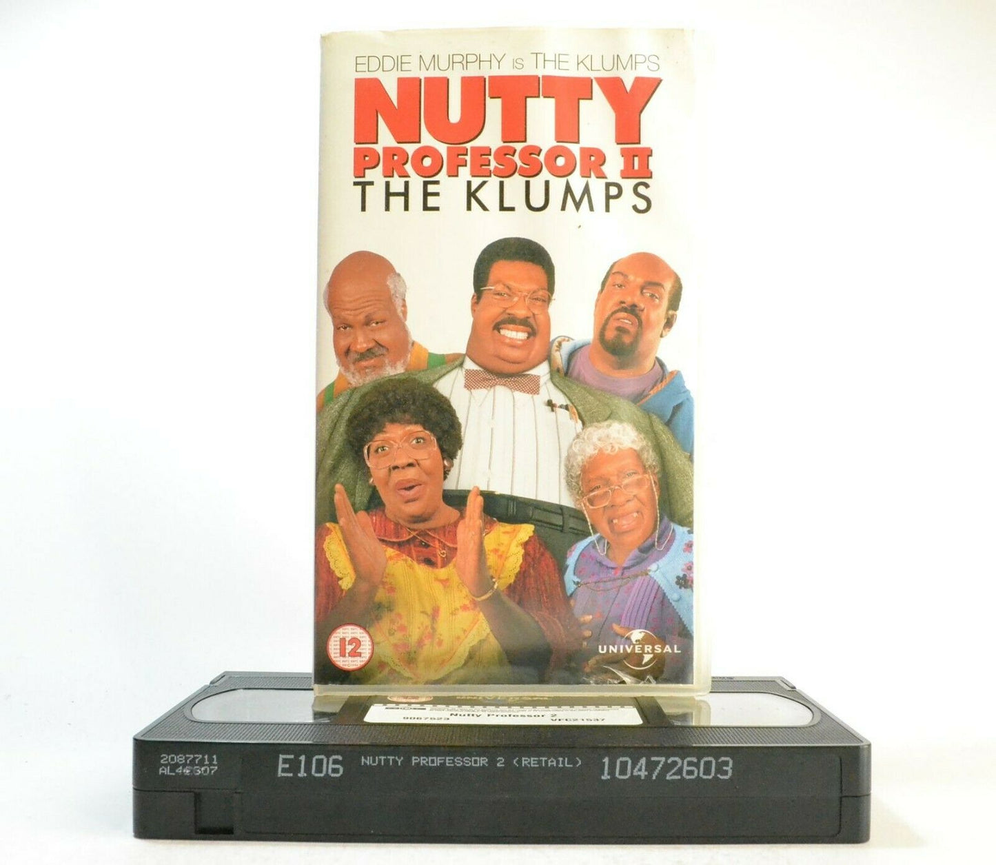 Nutty Professor 2: The Klumps - Comedy (2000) - Eddie Murphy/Janet Jackson - VHS-