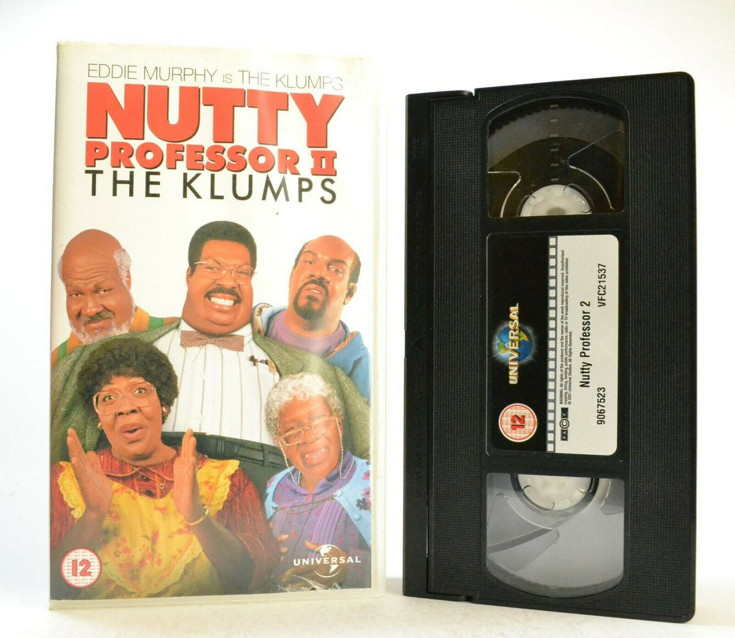 Nutty Professor 2: The Klumps - Comedy (2000) - Eddie Murphy/Janet Jackson - VHS-