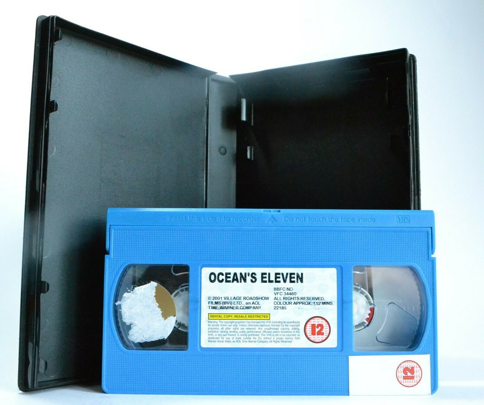 Ocean's Eleven (2001): Criminal Mastermind - Thriller - George Clooney - Pal VHS-