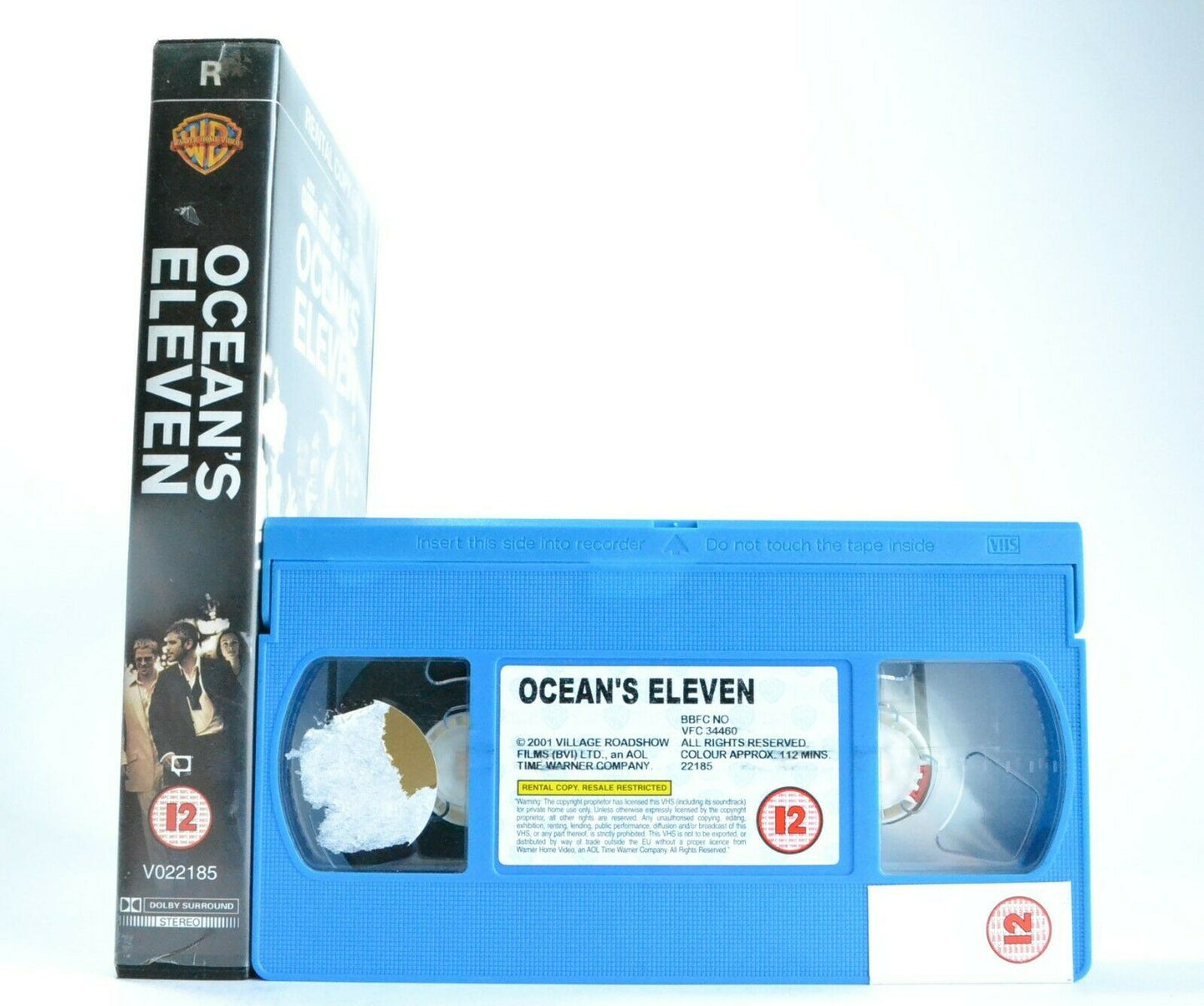 Ocean's Eleven (2001): Criminal Mastermind - Thriller - George Clooney - Pal VHS-