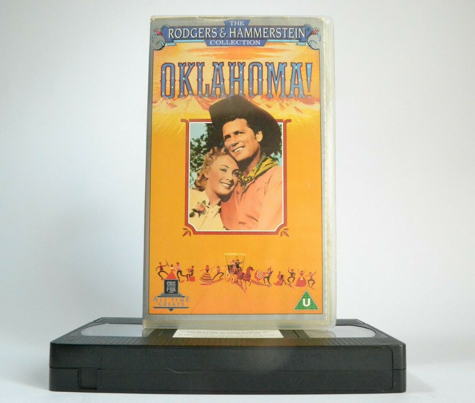 Oklahoma (1955): Western Musical - Gordon McRae / Gloria Grahame - Pal VHS-