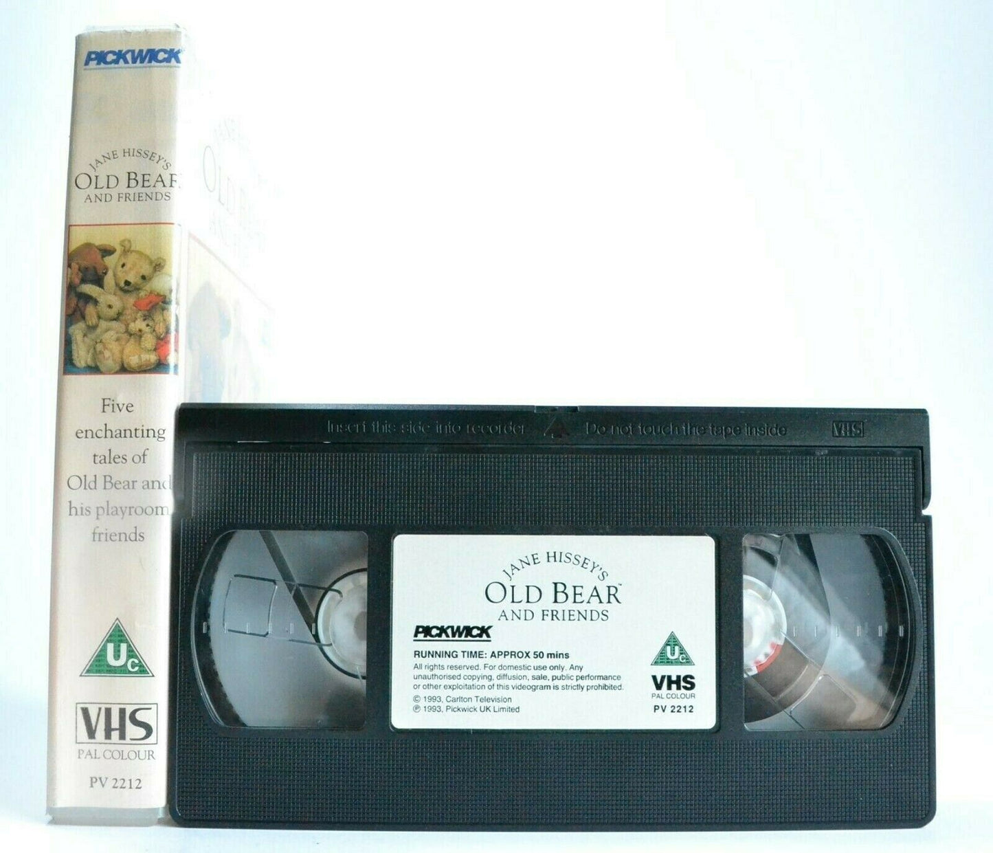 Old Bear And Friends: By Jane Hissey - Animated Stories - Children's - Pal VHS-