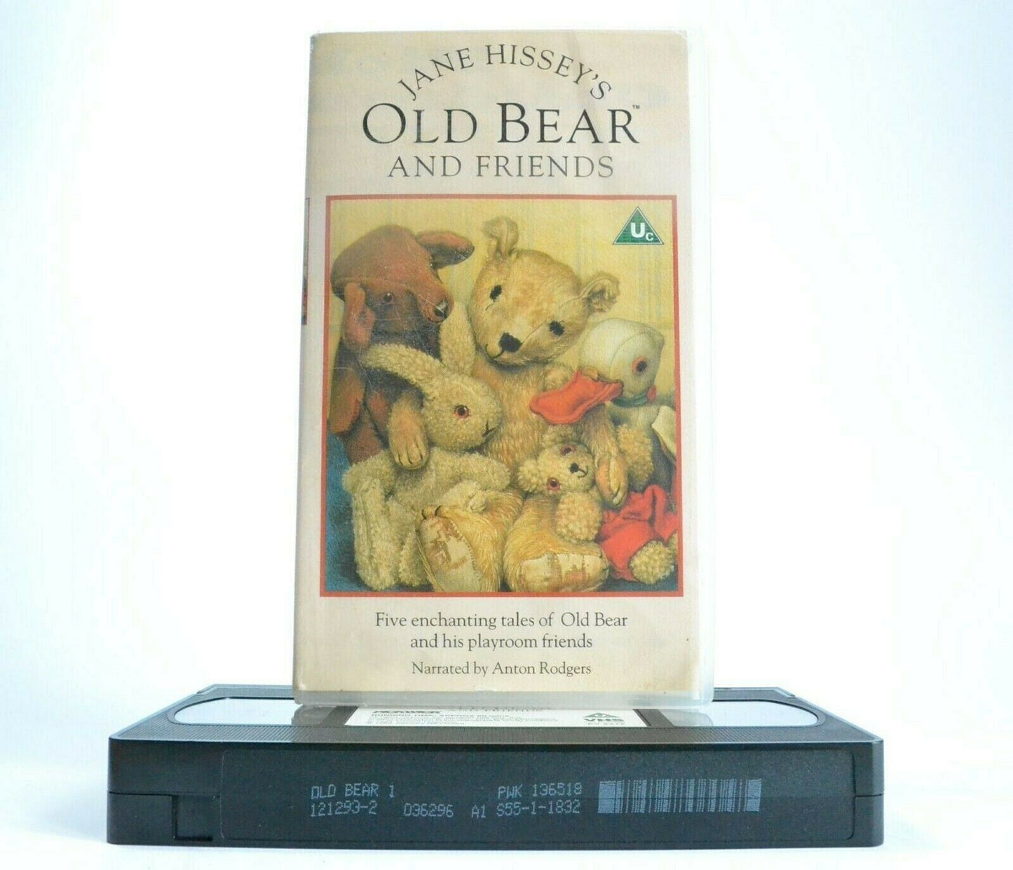 Old Bear And Friends: By Jane Hissey - Animated Stories - Children's - Pal VHS-