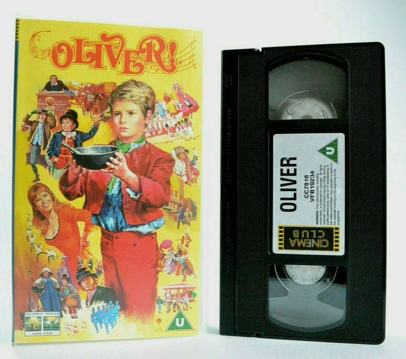 Oliver (1968): Based On C.Dickens's "Oliver Twist" - Musical Drama - Kids - VHS-