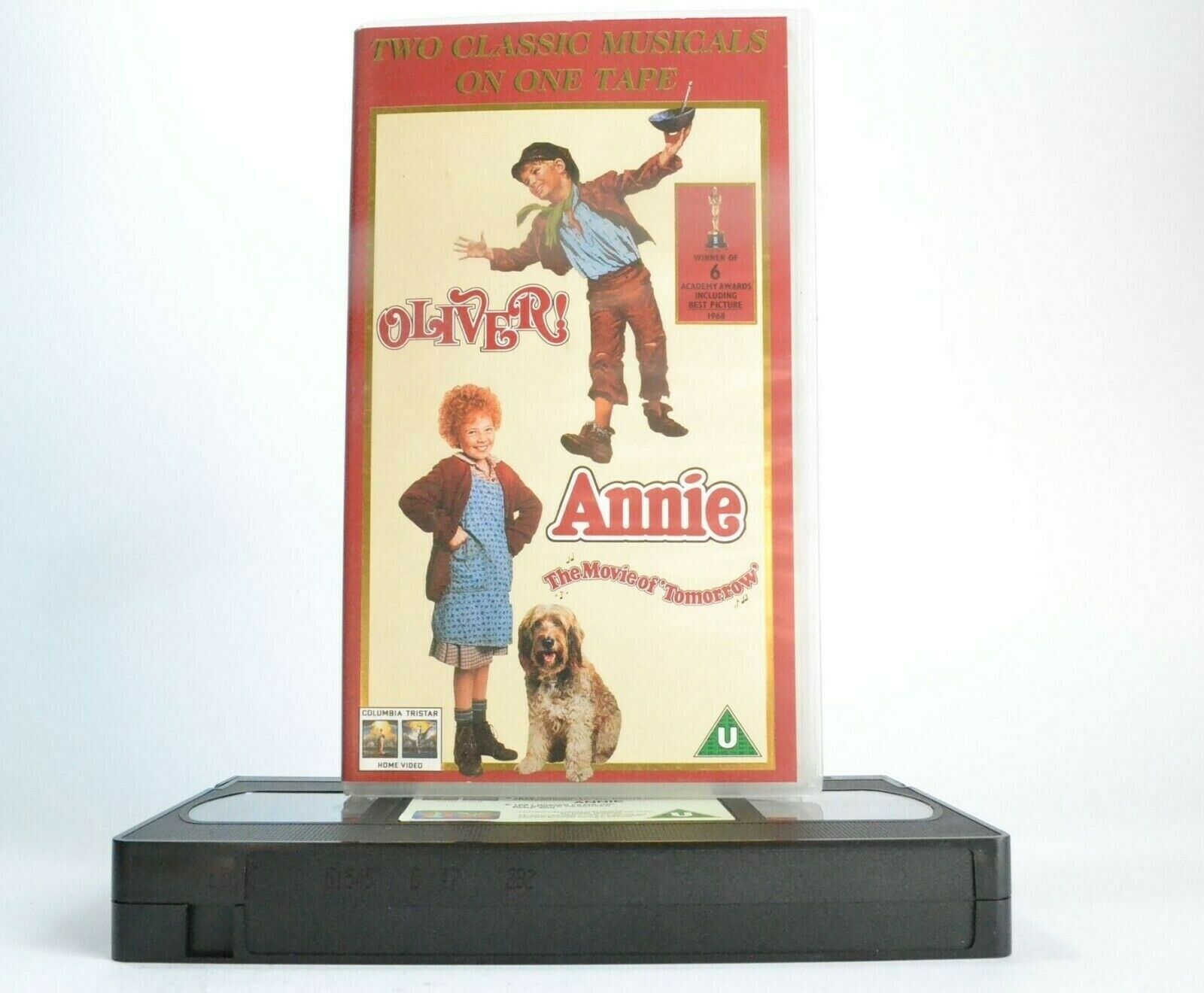 Oliver / Annie: Classic Musicals - Oliver Reed/Tim Curry - Children's - Pal VHS-