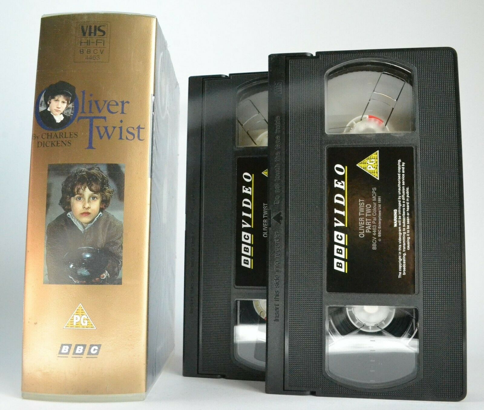 Oliver Twist (BBC Classic); [Charles Dickens] Drama - Alexander Baron - Pal VHS-