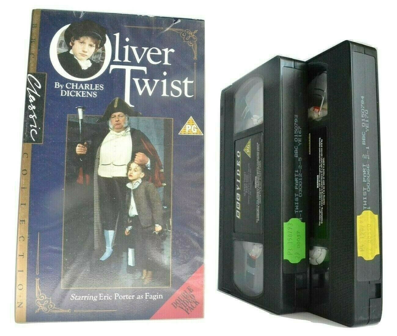 Oliver Twist (BBC Classic); [Charles Dickens] Drama - Alexander Baron - Pal VHS-