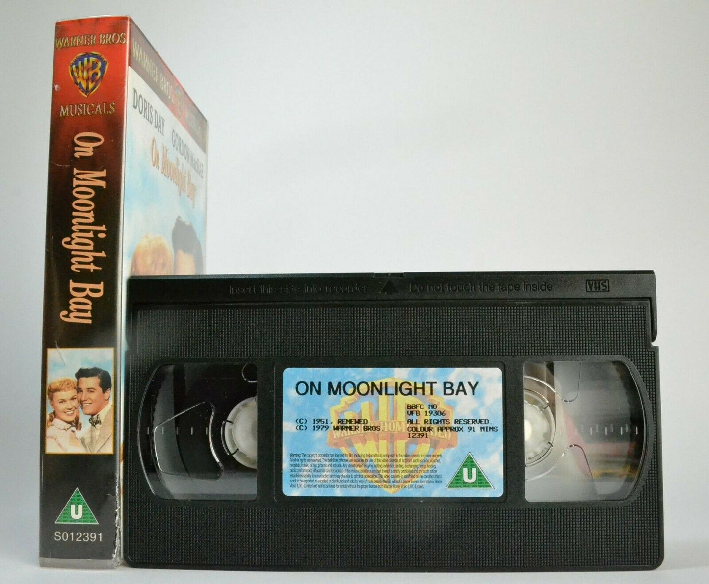 On Moonlight Bay; [Booth Tarkington] Musical - Doris Day / Gordon MacRae - VHS-