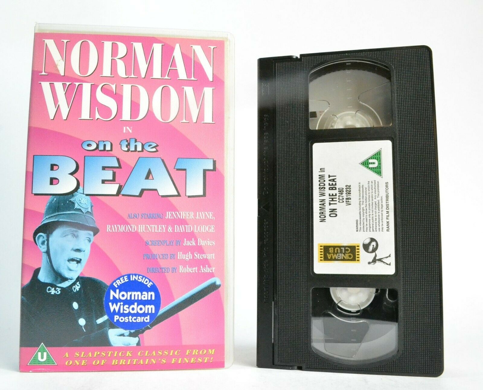 On The Beat (1962): Including Postcard - Slapstick Action - Norman Wisdom - VHS-