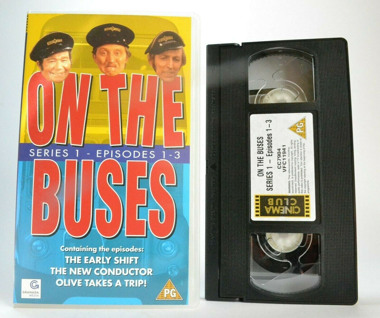 On The Buses {Series 1} -'The Early Shift'- Comedy Series - Reg Varney - Pal VHS-